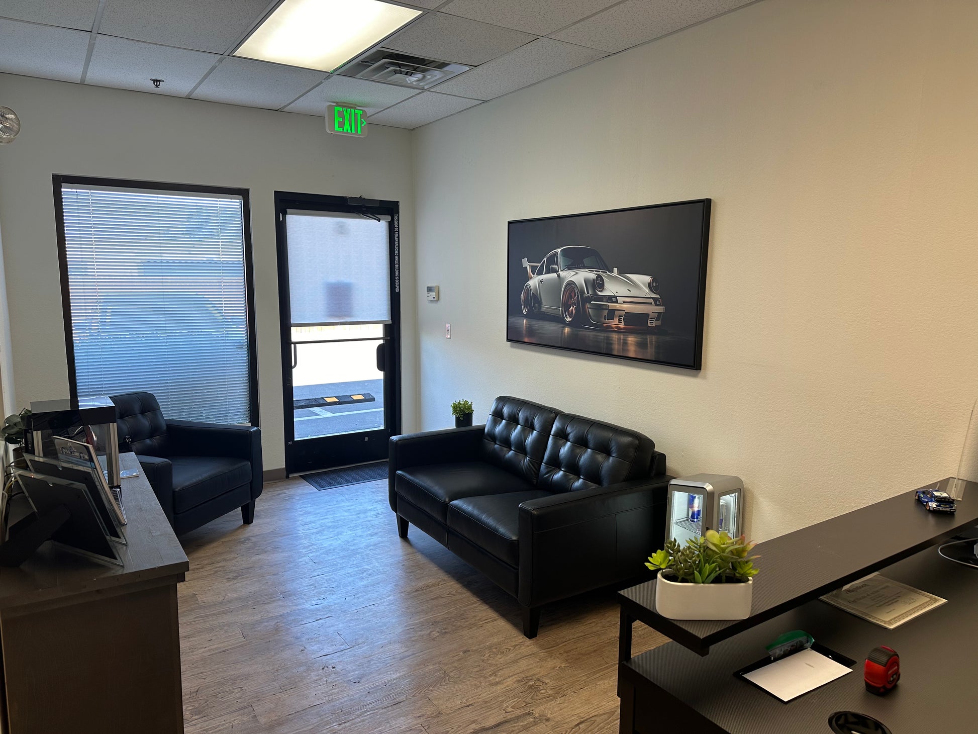 Sierra Precision Detail, office waiting area 